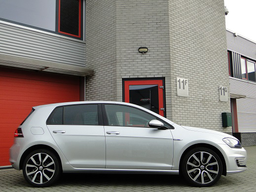 Rijervaring Chiptuning Golf 7 GTE 204 PK Zijkant