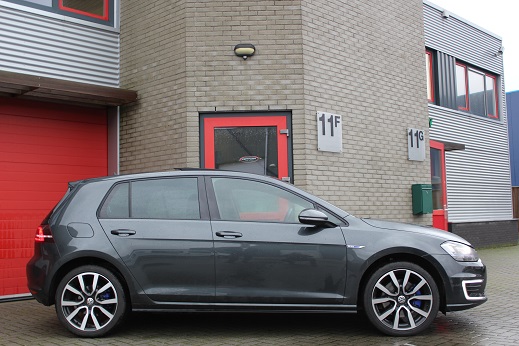 Rijervaring Chiptuning Golf 7 GTE 204 PK Zijkant