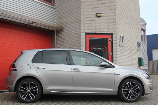 Rijervaring Chiptuning Golf 7 GTE 204 PK Zijkant