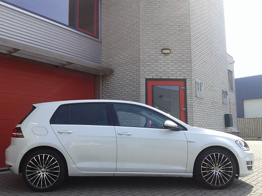 Rijervaring Chiptuning Volkswagen Golf 7 1.6 TDI 110 PK Zijkant