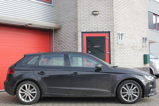 Rijervaring Chiptuning Audi A3 1.8 TFSi 180 PK Zijkant