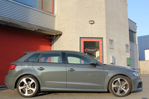 Rijervaring Chiptuning Audi A3 35 TFSI Zijkant