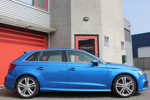 Rijervaring Chiptuning Audi A3 1.4 TFSi 150 PK Zijkant