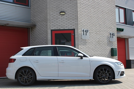 Rijervaring Chiptuning Audi A3 2.0 TDI 150 PK Zijkant