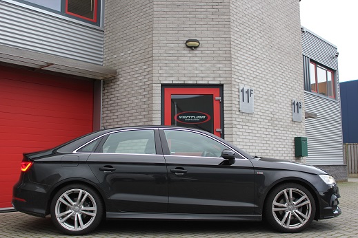 Rijervaring Chiptuning Audi A3 1.4 TFSi Limousine 150 PK Zijkant