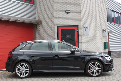 Rijervaring Chiptuning Audi A3 1.6 TDI 105 PK Zijkant