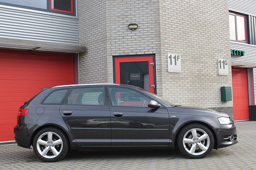 Rijervaring Chiptuning Audi A3 1.8 TFSi 160 PK Zijkant