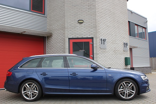 Rijervaring Chiptuning Audi A4 1.8 TFSi 170 PK Zijkant