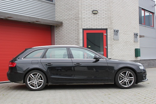 Rijervaring Chiptuning Audi A4 2.0 TDI 143 PK Zijkant