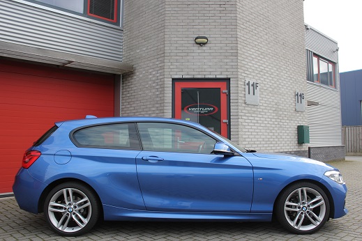 Rijervaring Chiptuning BMW 114d 95 PK 235 NM Zijkant