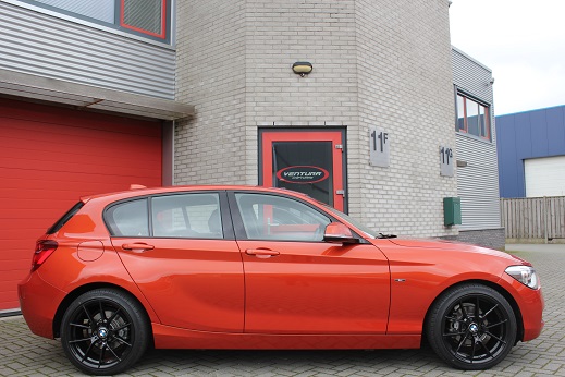 Rijervaring Chiptuning  BMW 118d 143 PK Zijkant