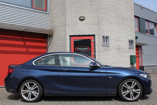 Rijervaring Chiptuning BMW 220d 184 PK Zijkant