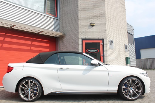Rijervaring Chiptuning BMW 220i 184 PK B48 motor Zijkant
