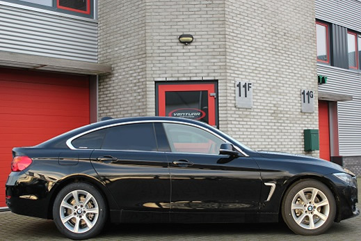 Rijervaring Chiptuning BMW 418i Gran Coupe 136 PK Zijkant