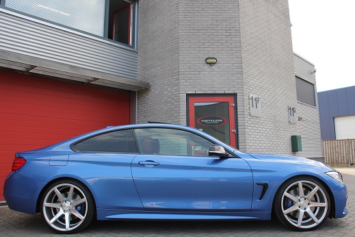 Rijervaring Chiptuning BMW 435i Cabrio 306 PK Zijkant