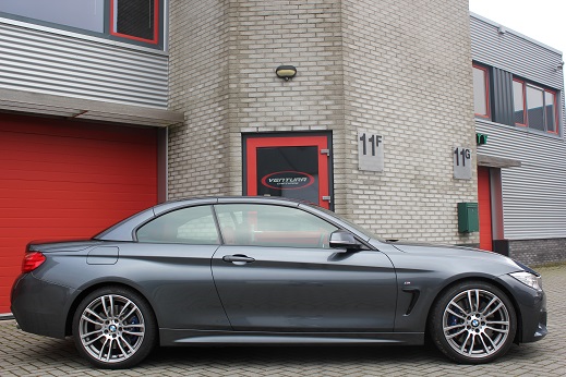 Rijervaring Chiptuning BMW 435i Cabrio 306 PK Zijkant