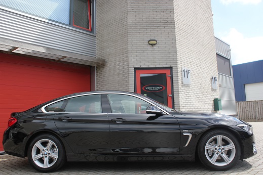 Rijervaring Chiptuning BMW 418i Gran Coupe 136 PK Zijkant