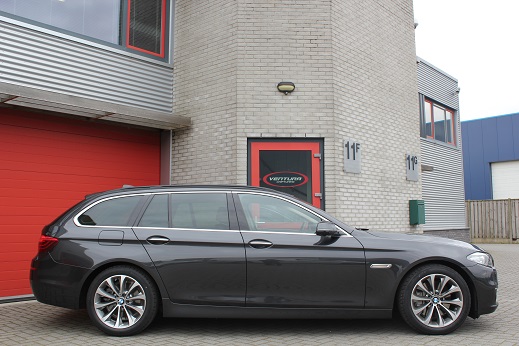 Rijervaring Chiptuning BMW 525d 218 PK Zijkant