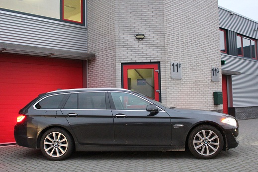 Rijervaring Chiptuning BMW 525d 218 PK Zijkant