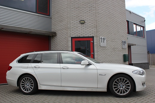 Rijervaring Chiptuning BMW 525d 204 PK Zijkant