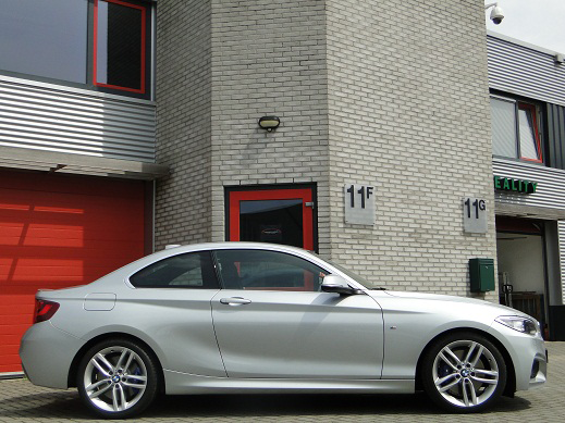 Rijervaring Chiptuning BMW 220i 184 PK Zijkant