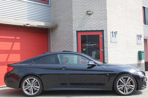 Rijervaring Chiptuning BMW 420i 184 PK B48 motor Zijkant