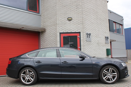 Rijervaring Chiptuning Audi A5 1.8 TFSi 170 PK Zijkant