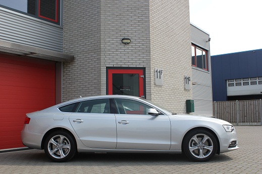 Rijervaring Chiptuning Audi A5 2.0 TDI 136 PK en 320 NM Zijkant