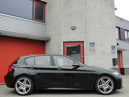 Rijervaring Chiptuning BMW 114i 102 PK Zijkant