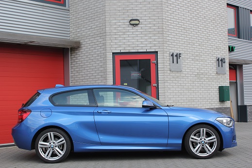 Rijervaring Chiptuning BMW 114i 102 PK Zijkant