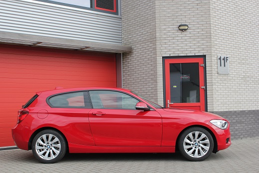 Rijervaring Chiptuning BMW 114i 102 PK Zijkant