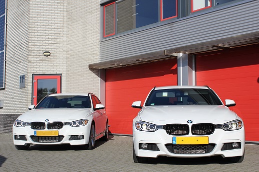 Rijervaring Chiptuning BMW 318d 150 PK Zijkant