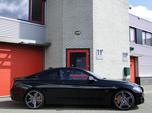 Rijervaring Chiptuning BMW 420i 184 PK Zijkant