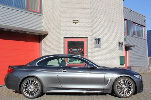 Rijervaring Chiptuning BMW 435i Cabrio 306 PK Zijkant