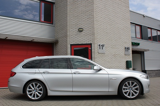 Rijervaring Chiptuning BMW 525d 218 PK Zijkant