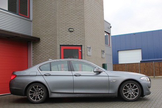 Rijervaring Chiptuning BMW 525d 204 PK Zijkant