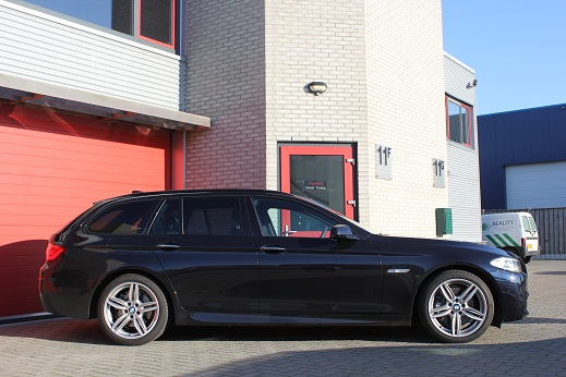 Rijervaring Chiptuning BMW 525d 204 PK Zijkant