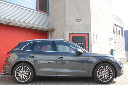Rijervaring Chiptuning Audi Q5 2.0 TFSI 252 PK Zijkant