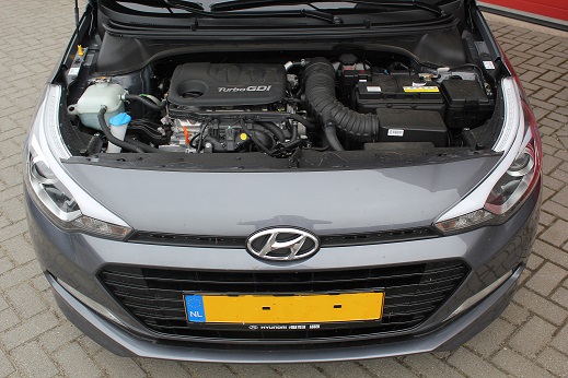 Rijervaring Chiptuning Hyundai i20 1.0 T-GDi 100 PK. Voorkant