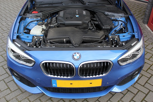Rijervaring Chiptuning BMW 114d 95 PK 235 NM Voorkant