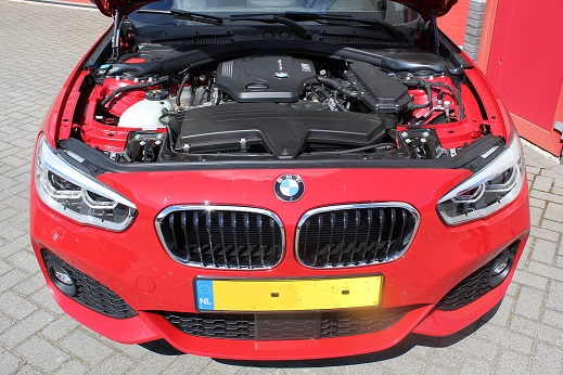 Rijervaring Chiptuning Nieuwe BMW 118d 150 PK F21 Voorkant