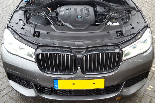 Rijervaring Chiptuning BMW 730d 265 PK xDrive G11 Bjr 2016 Voorkant