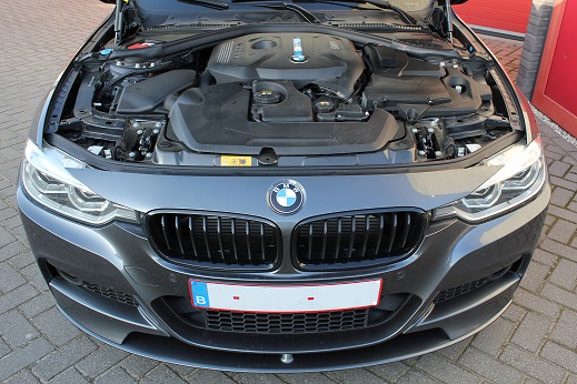 Rijervaring Chiptuning BMW 330e 252 PK Voorkant