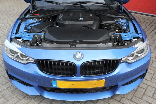 Rijervaring Chiptuning BMW 430i 252 PK B48 motor Voorkant