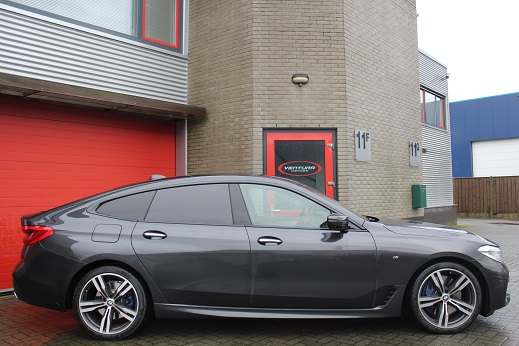 Rijervaring Chiptuning BMW 640i GT 340 PK G32 Zijkant