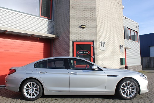 Rijervaring Chiptuning BMW 650i 450 PK Zijkant