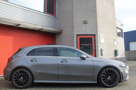Rijervaring Chiptuning Mercedes A160 CGI 109 PK Zijkant