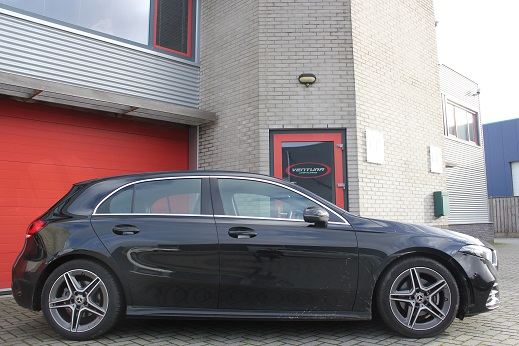 Rijervaring Chiptuning Mercedes A 200 CGi 163 PK Zijkant