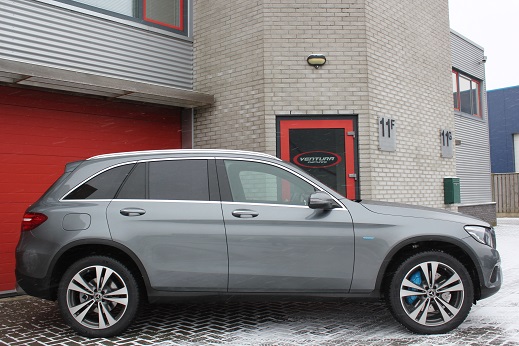 Rijervaring Chiptuning Mercedes GLC 350E Zijkant