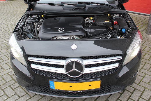 Rijervaring Chiptuning Mercedes A200 CGI 156 PK 250 NM Voorkant